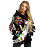 personalized vanderbilt commodores puzzle pieces black hoodie best selling