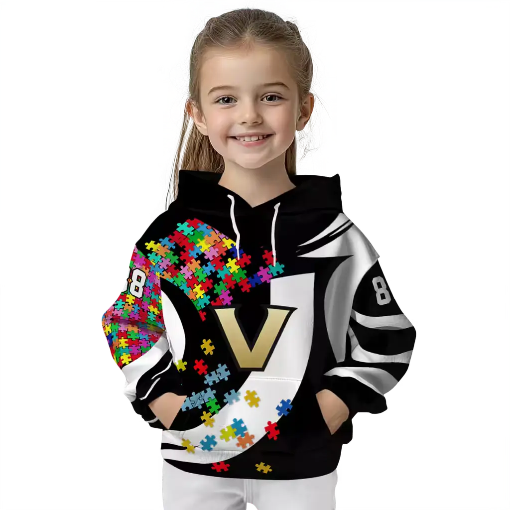 personalized vanderbilt commodores puzzle pieces black hoodie top rated personalized vanderbilt commodores puzzle pieces black hoodie top rated