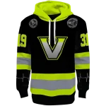personalized vanderbilt commodores safety motif black neon green hoodie best selling