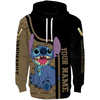 personalized vanderbilt commodores stitch black hoodie best selling