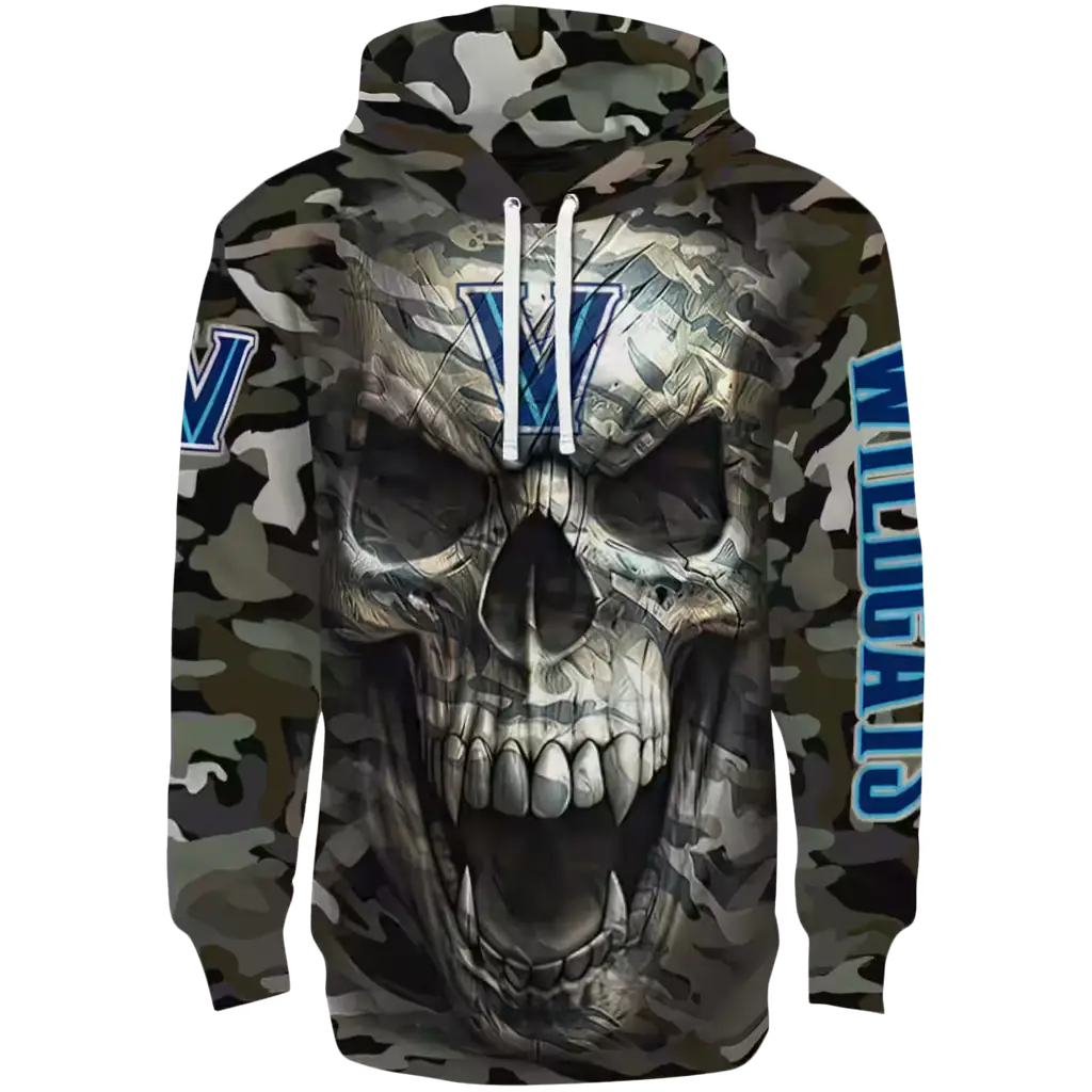 personalized villanova wildcats camo skull hoodie best selling personalized villanova wildcats camo skull hoodie best selling