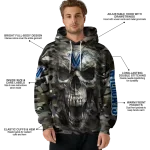 personalized villanova wildcats camo skull hoodie best selling