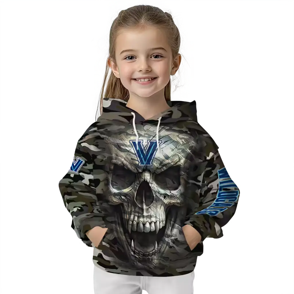 personalized villanova wildcats camo skull hoodie top rated personalized villanova wildcats camo skull hoodie top rated