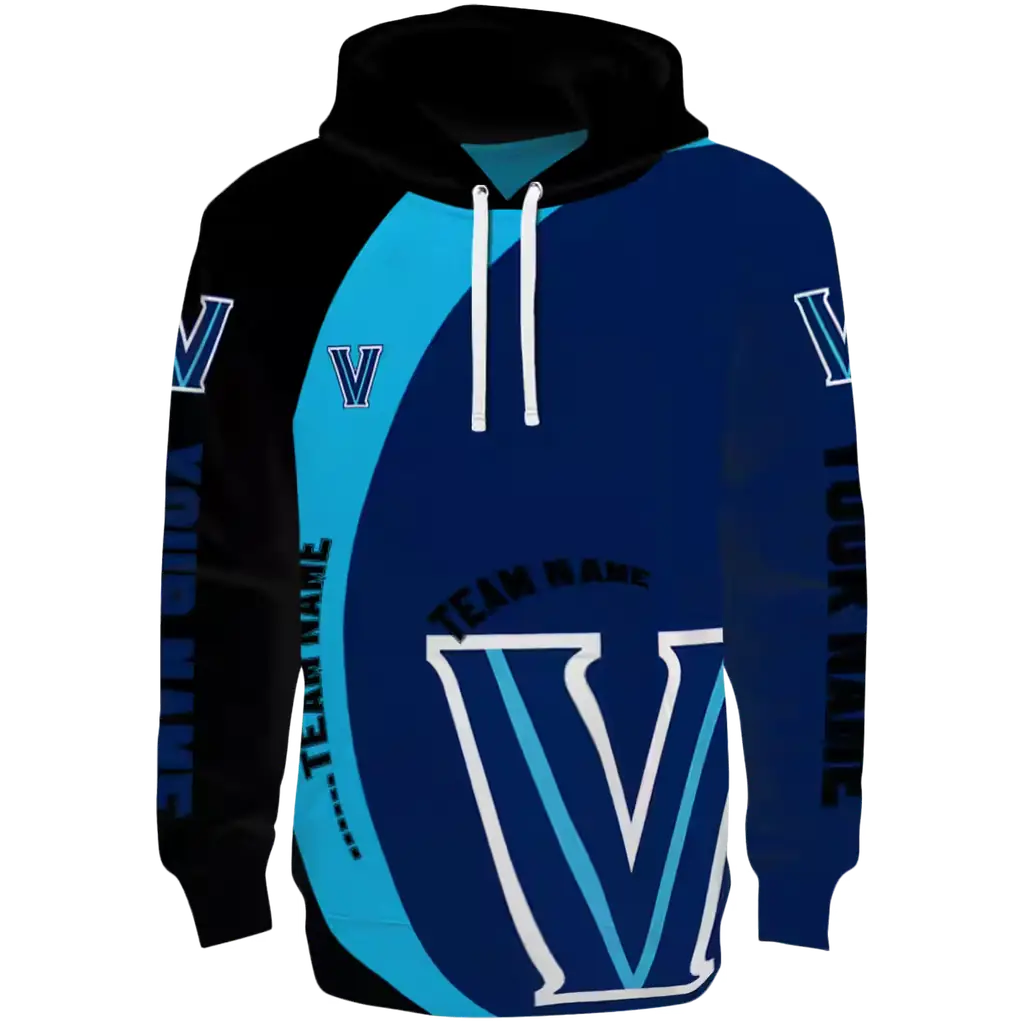 personalized villanova wildcats minimalist design navy black hoodie best selling personalized villanova wildcats minimalist design navy black hoodie best selling