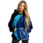 personalized villanova wildcats minimalist design navy black hoodie best selling