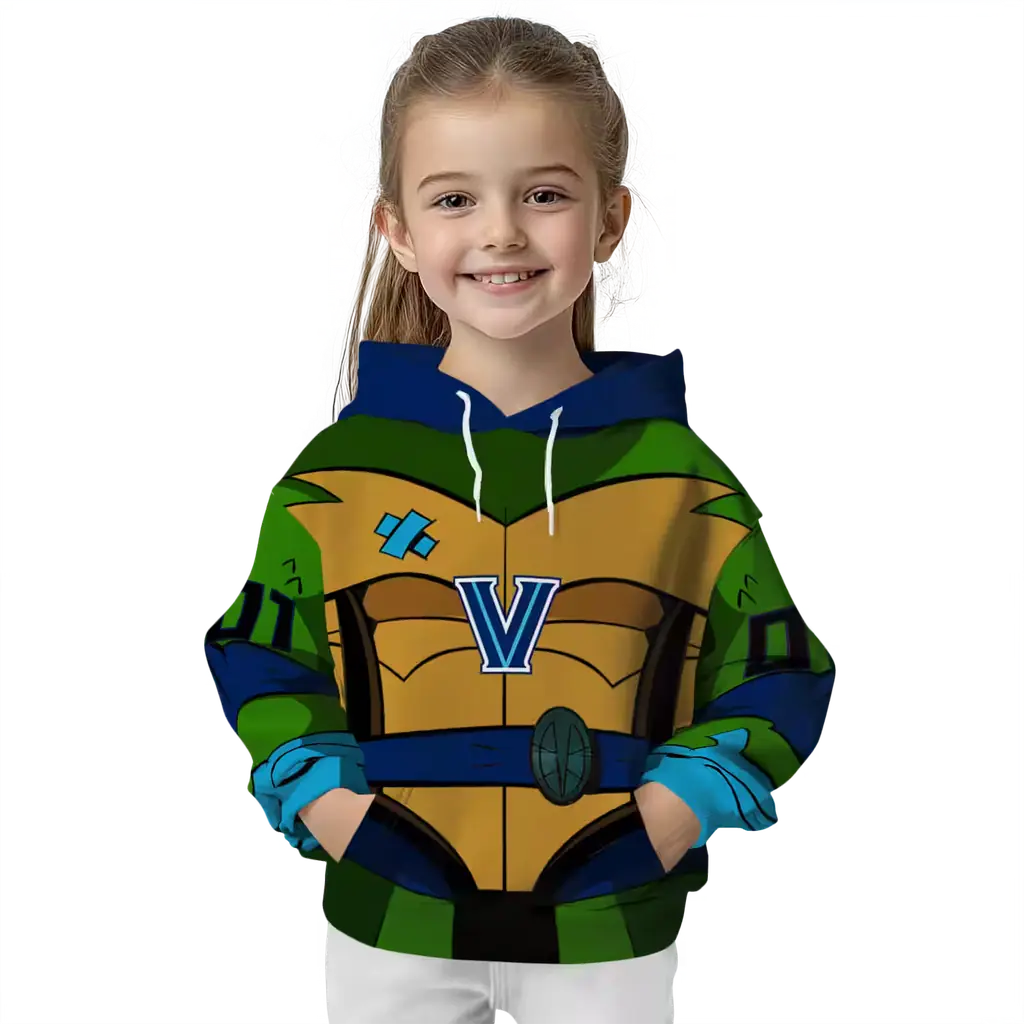 personalized villanova wildcats superhero armor navy green hoodie top rated personalized villanova wildcats superhero armor navy green hoodie top rated