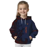 personalized virginia cavaliers deer silhouette blue hoodie best selling