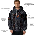 personalized virginia cavaliers hunting theme blue black hoodie best selling