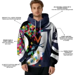 personalized virginia cavaliers puzzle pieces blue hoodie best selling