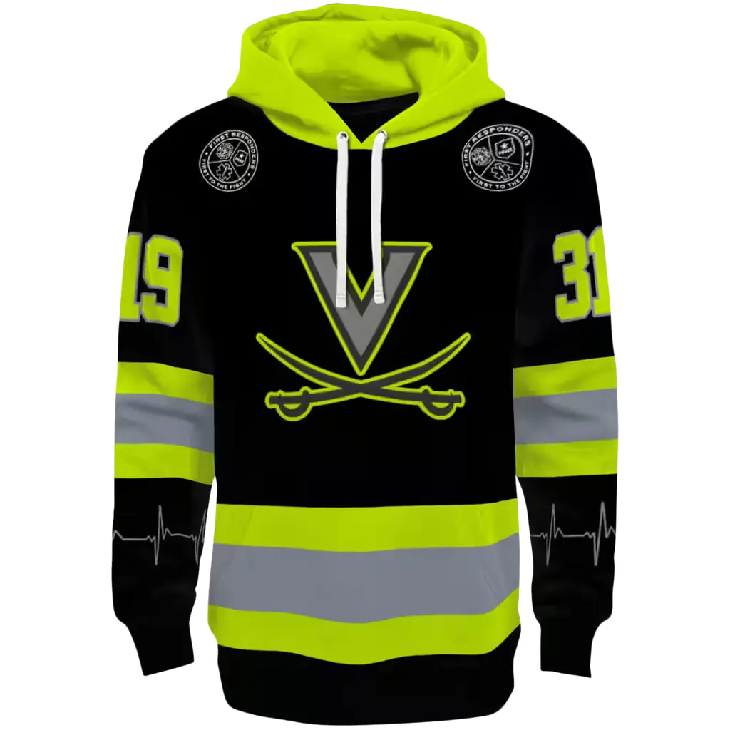 personalized virginia cavaliers safety motif black neon green hoodie best selling personalized virginia cavaliers safety motif black neon green hoodie best selling