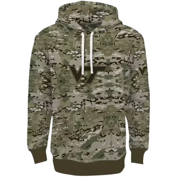 personalized virginia tech hokies military style hoodie best selling