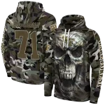 personalized wake forest demon deacons camo skull hoodie best selling