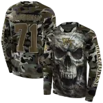 personalized wake forest demon deacons camo skull hoodie best selling