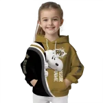 personalized wake forest demon deacons peeking snoopy gold hoodie best selling