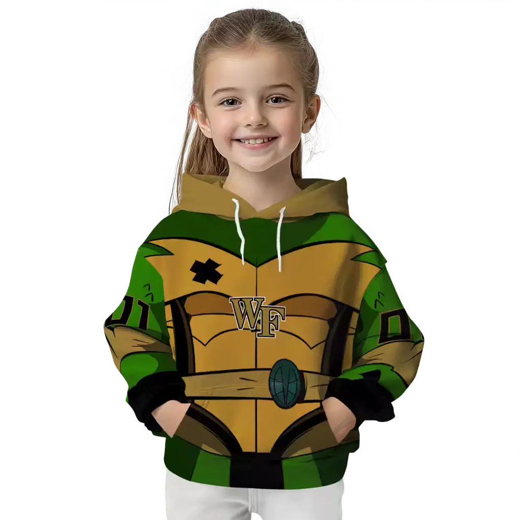 personalized wake forest demon deacons superhero armor gold green hoodie top rated personalized wake forest demon deacons superhero armor gold green hoodie top rated