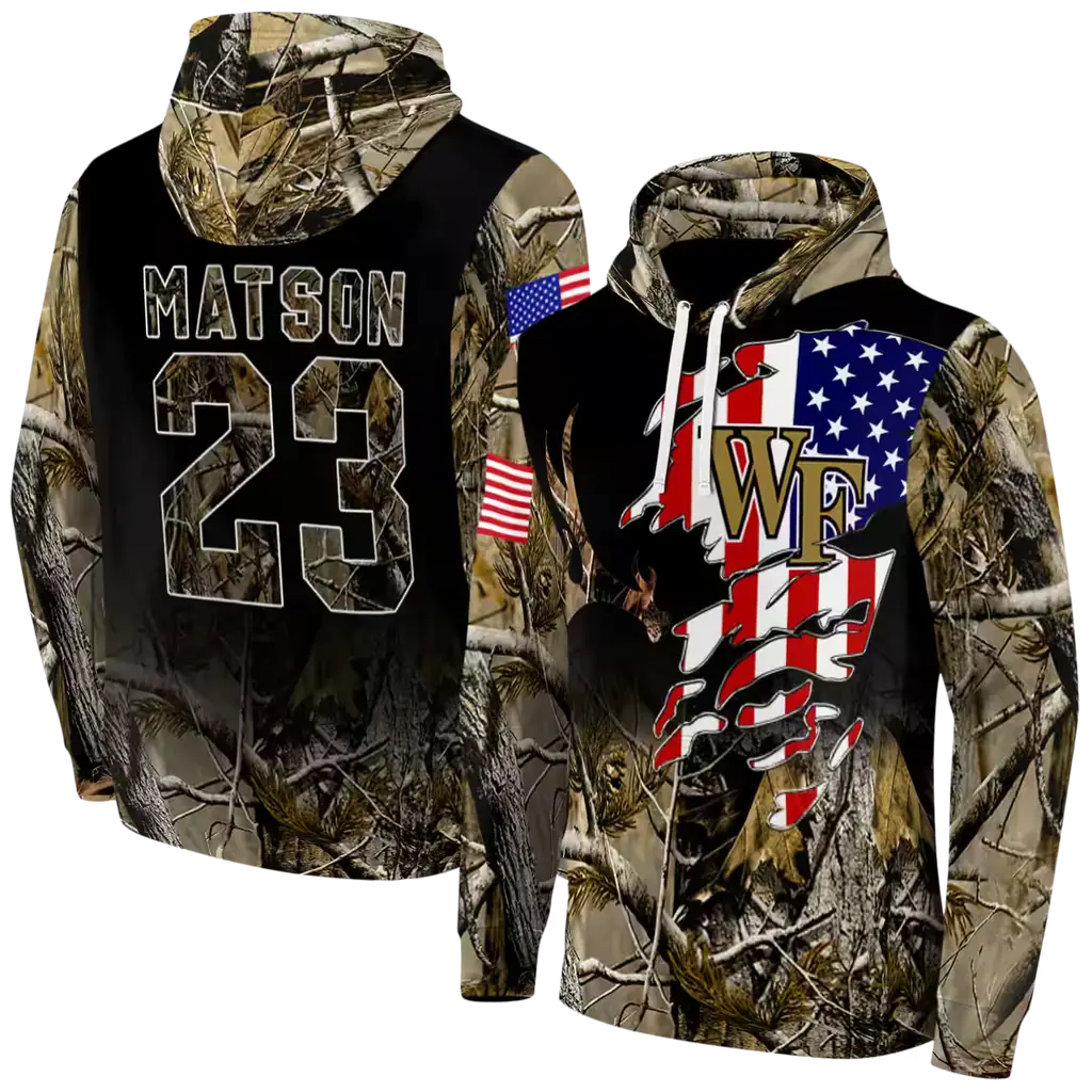 personalized wake forest demon deacons tree camo hoodie fashion forward personalized wake forest demon deacons tree camo hoodie fashion forward