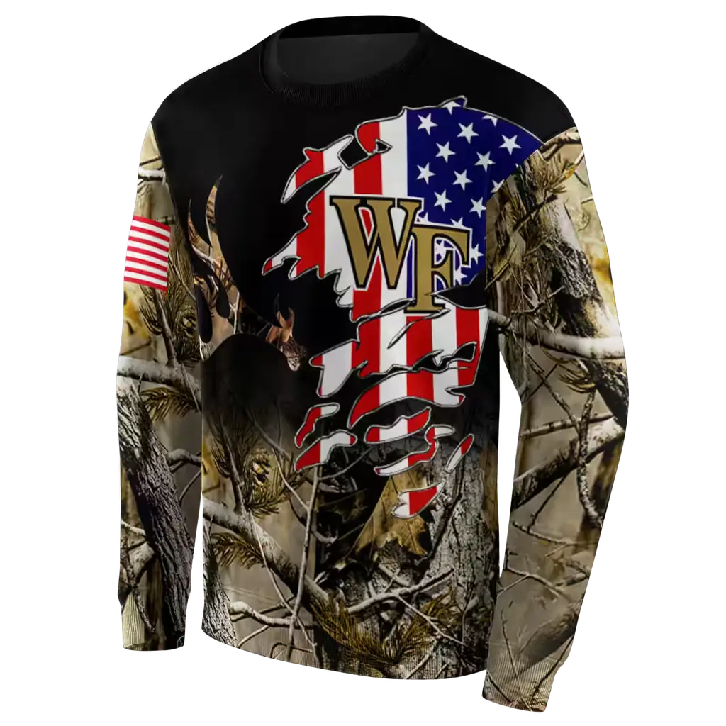 personalized wake forest demon deacons tree camo hoodie new arrival personalized wake forest demon deacons tree camo hoodie new arrival
