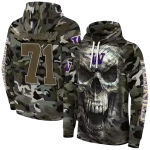 personalized washington huskies camo skull hoodie best selling