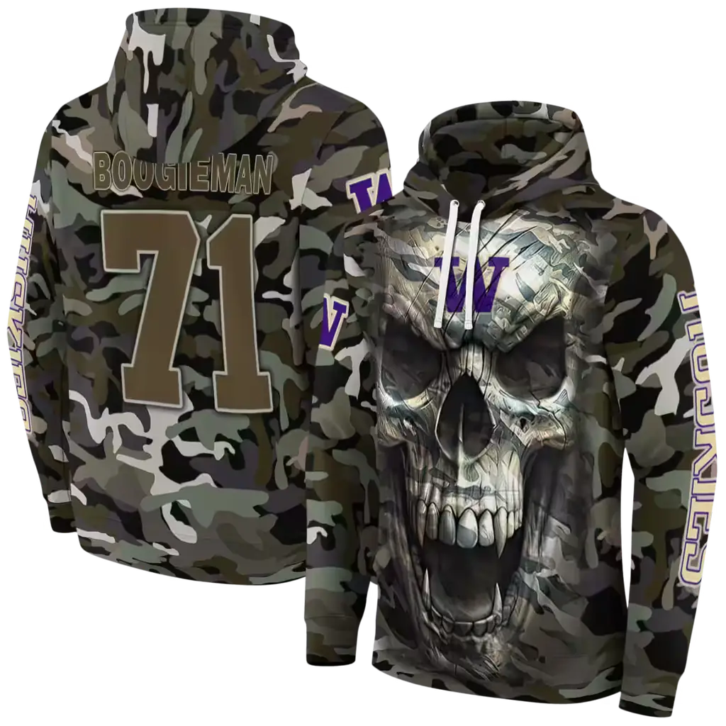 personalized washington huskies camo skull hoodie fashion forward personalized washington huskies camo skull hoodie fashion forward