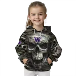 personalized washington huskies camo skull hoodie best selling