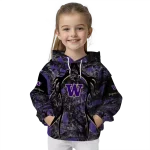 personalized washington huskies hunting theme purple black hoodie best selling