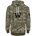 personalized washington huskies military style hoodie best selling