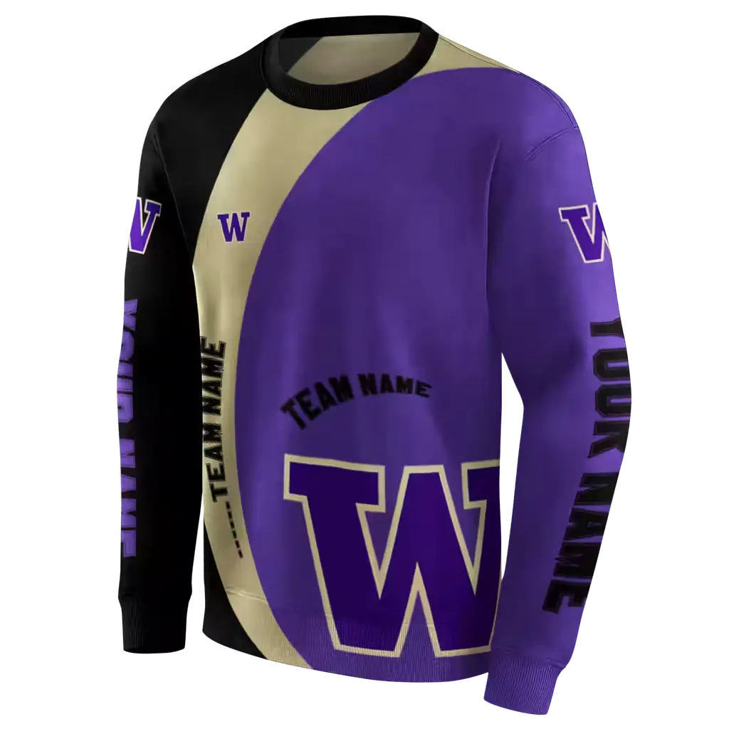personalized washington huskies minimalist design purple black hoodie new arrival personalized washington huskies minimalist design purple black hoodie new arrival