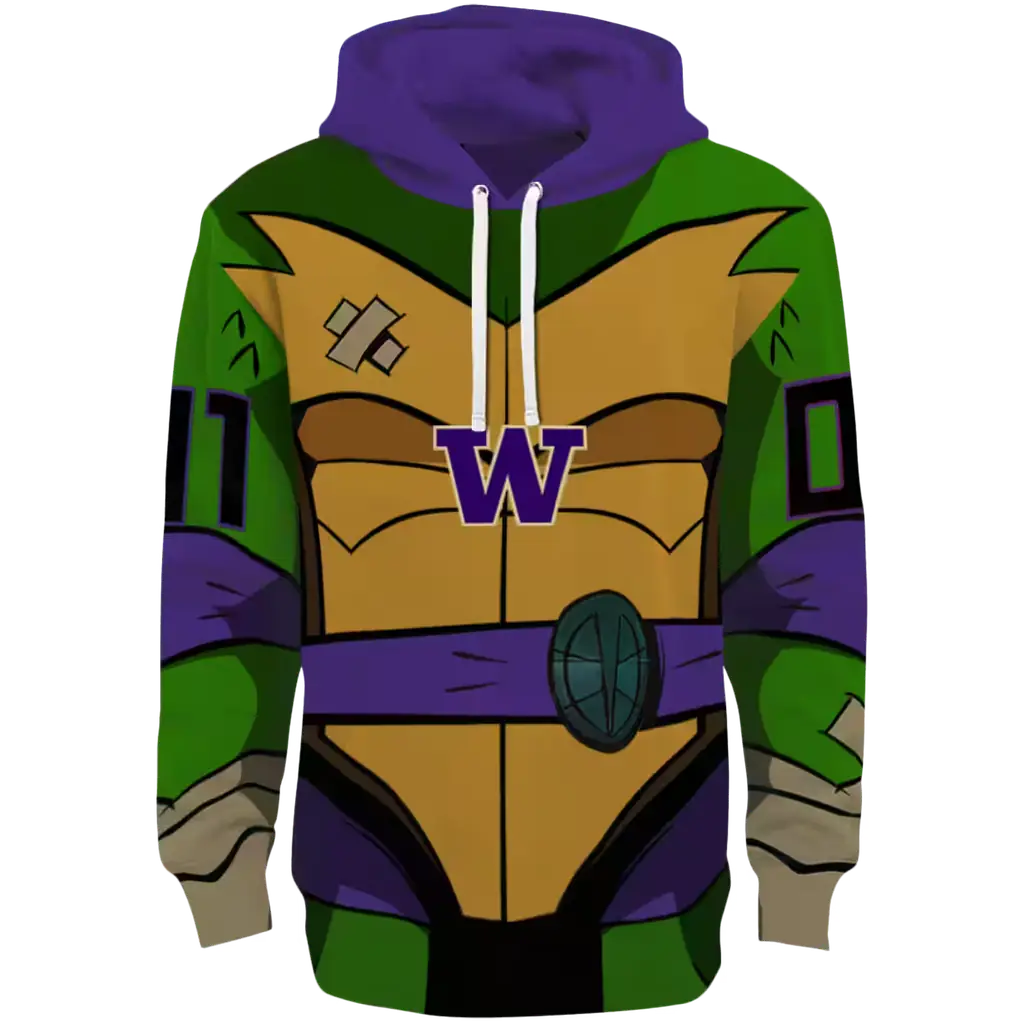 personalized washington huskies superhero armor purple green hoodie best selling personalized washington huskies superhero armor purple green hoodie best selling