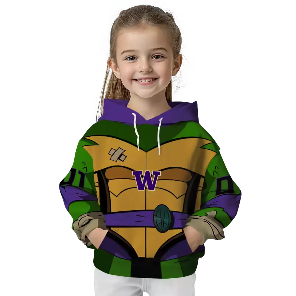personalized washington huskies superhero armor purple green hoodie top rated personalized washington huskies superhero armor purple green hoodie top rated