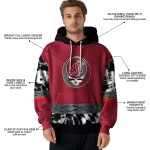 personalized washington state cougars grateful vibes crimson hoodie best selling