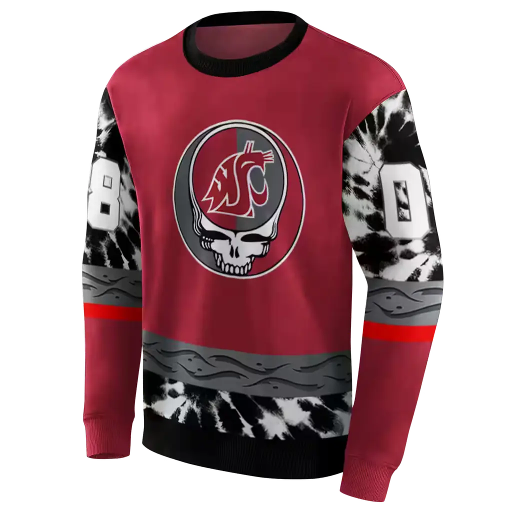 personalized washington state cougars grateful vibes crimson hoodie new arrival personalized washington state cougars grateful vibes crimson hoodie new arrival