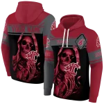 personalized washington state cougars grim reaper crimson black hoodie best selling