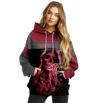 personalized washington state cougars grim reaper crimson black hoodie best selling