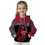 personalized washington state cougars grim reaper crimson black hoodie best selling