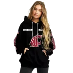 personalized washington state cougars punisher skull black hoodie best selling