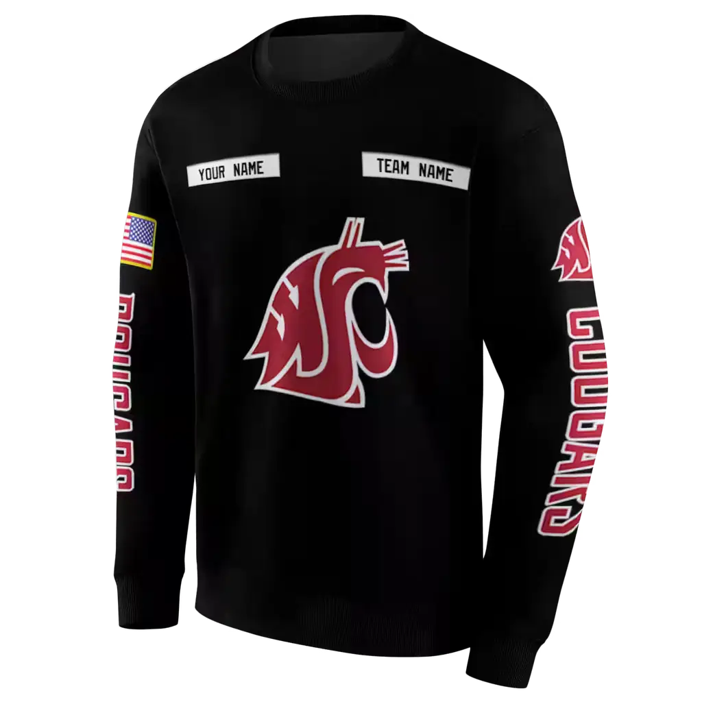 personalized washington state cougars punisher skull black hoodie new arrival personalized washington state cougars punisher skull black hoodie new arrival