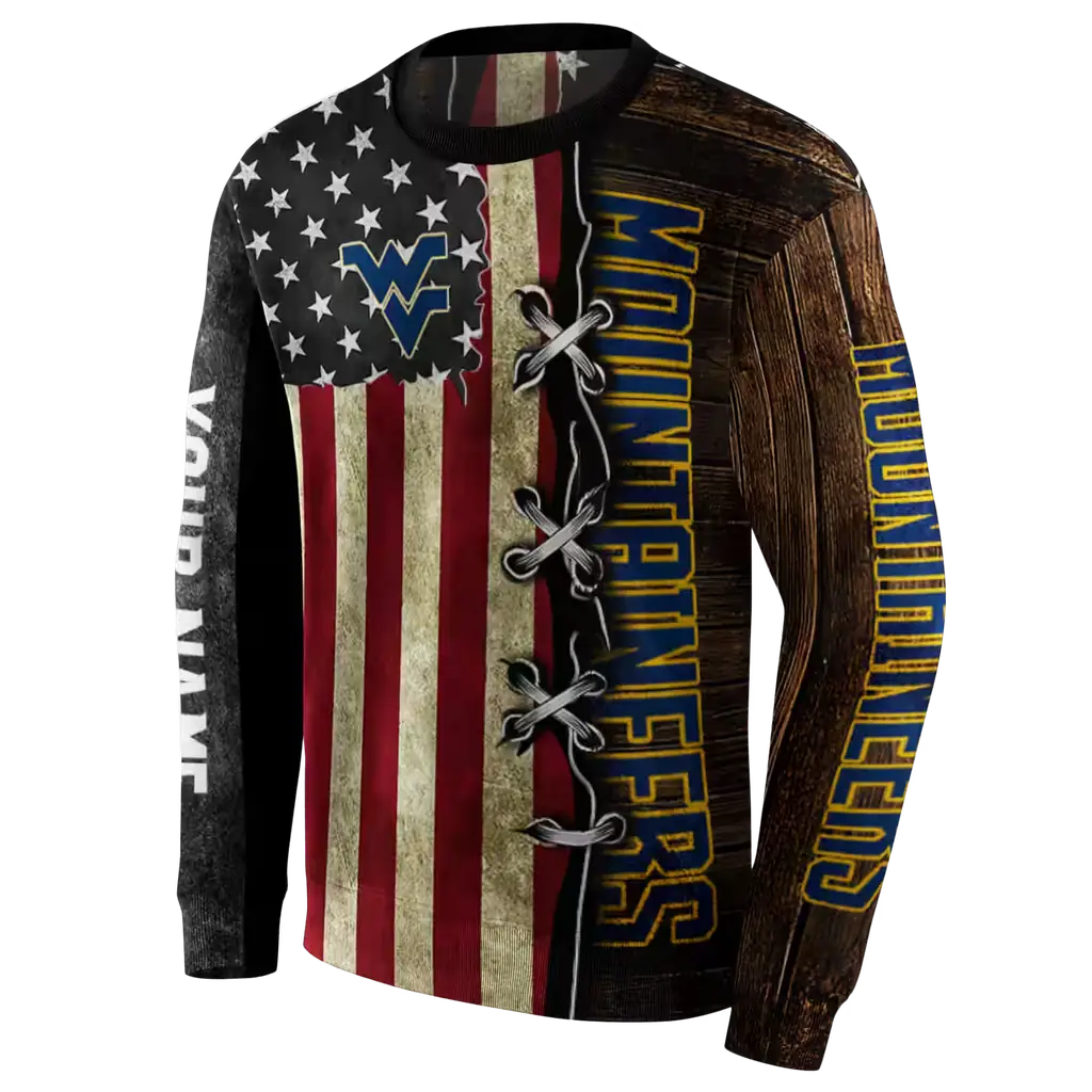 personalized west virginia mountaineers american pride hoodie new arrival personalized west virginia mountaineers american pride hoodie new arrival