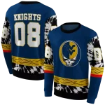 personalized west virginia mountaineers grateful vibes blue hoodie best selling