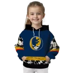 personalized west virginia mountaineers grateful vibes blue hoodie best selling