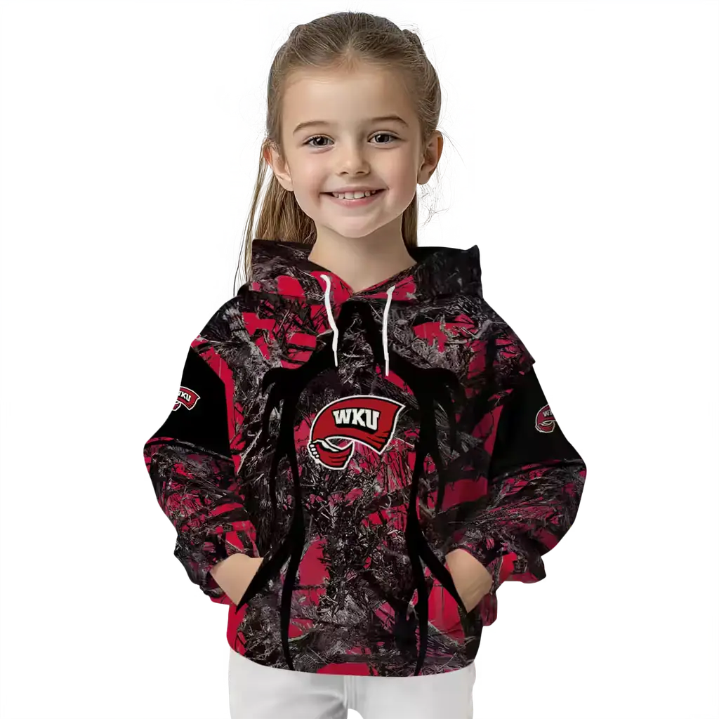 personalized western kentucky hilltoppers hunting theme red black hoodie top rated personalized western kentucky hilltoppers hunting theme red black hoodie top rated