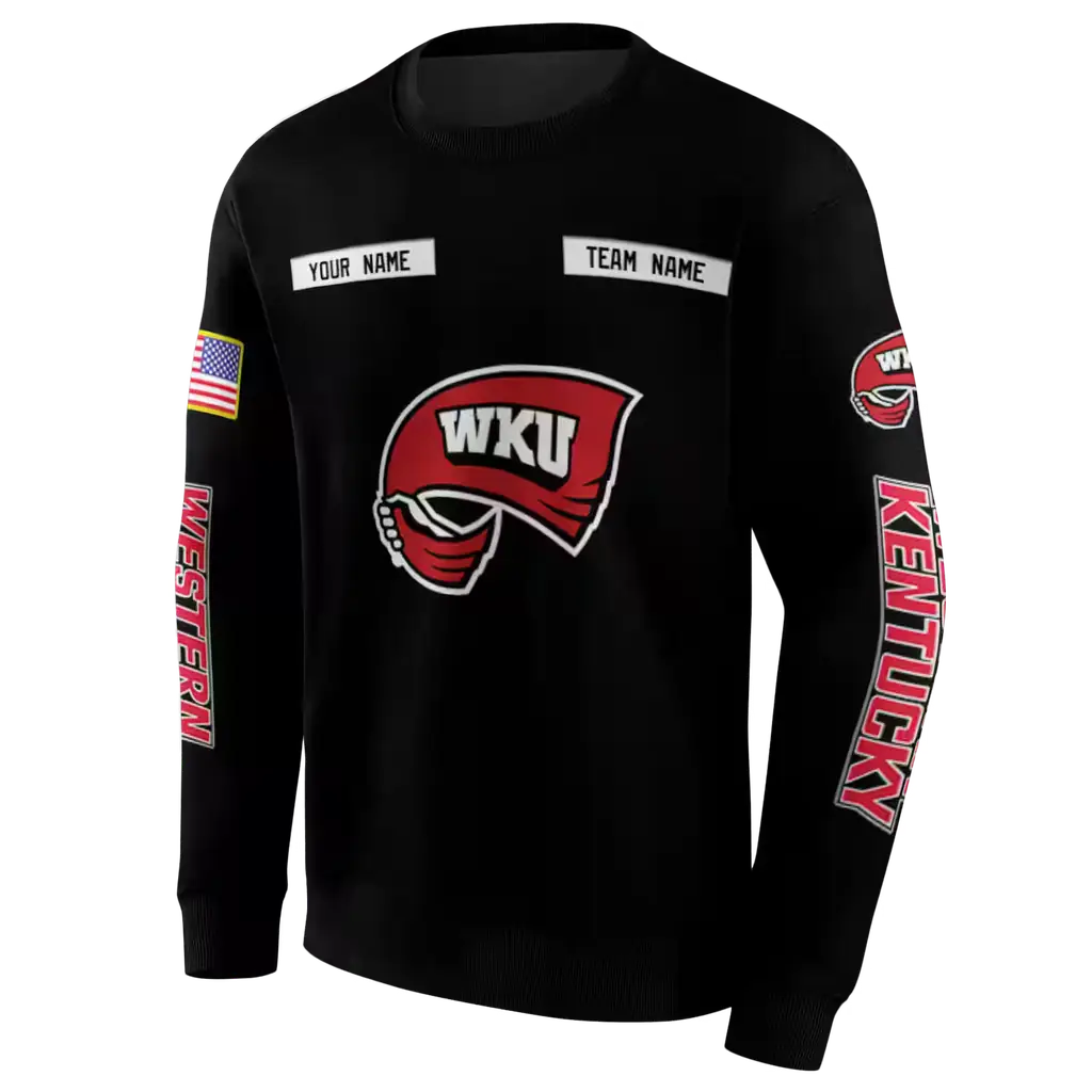 personalized western kentucky hilltoppers punisher skull black hoodie new arrival personalized western kentucky hilltoppers punisher skull black hoodie new arrival