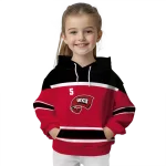 personalized western kentucky hilltoppers striped pattern red hoodie best selling