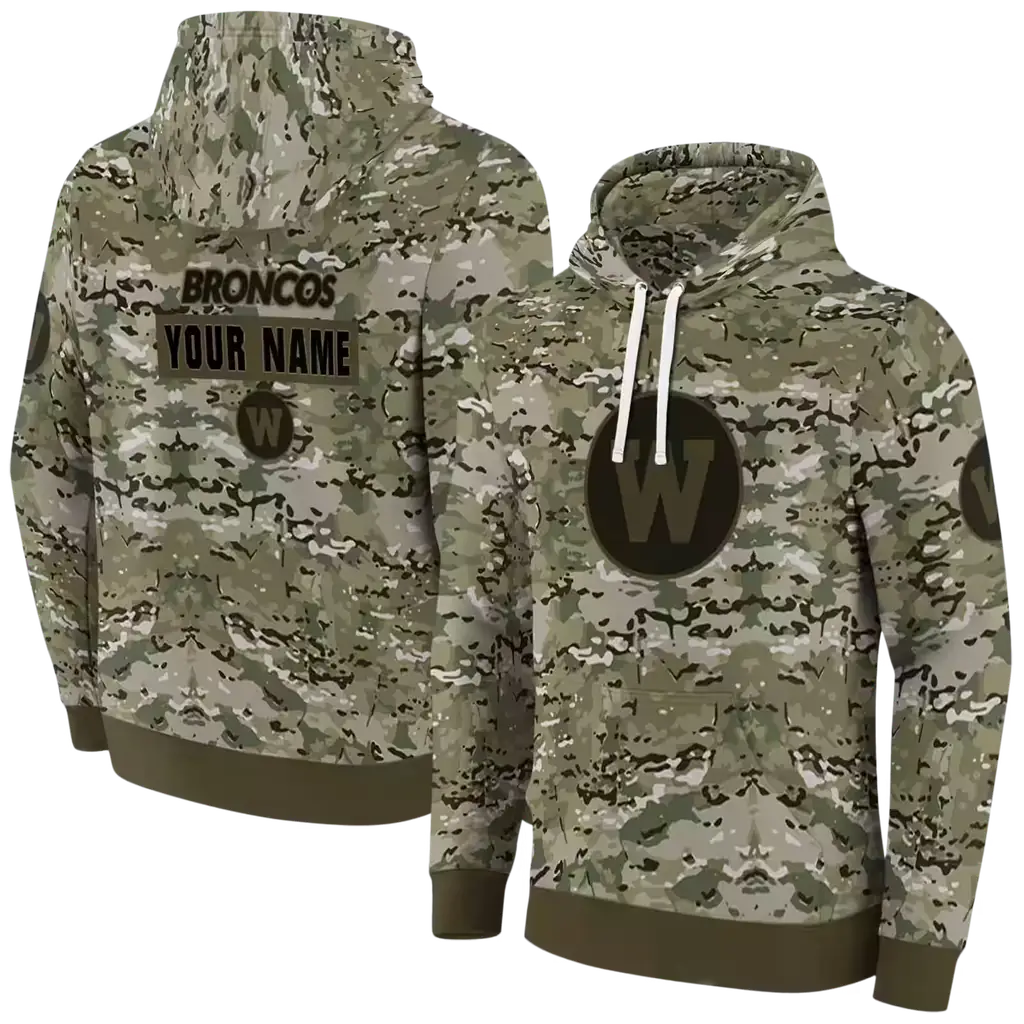personalized western michigan broncos military style hoodie fashion forward personalized western michigan broncos military style hoodie fashion forward