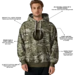 personalized western michigan broncos military style hoodie best selling