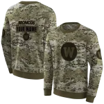 personalized western michigan broncos military style hoodie best selling