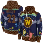 personalized western michigan broncos spongebob patrick star brown navy hoodie best selling