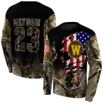 personalized western michigan broncos tree camo hoodie best selling