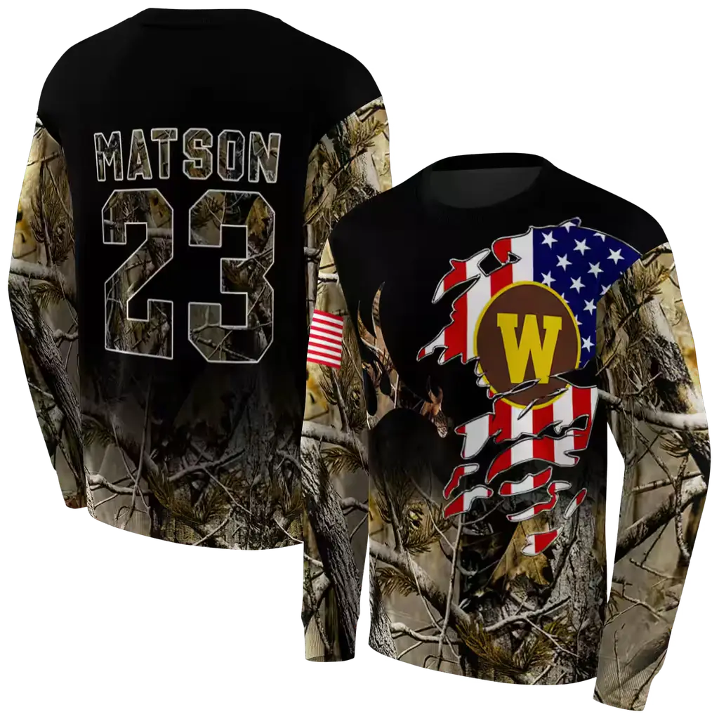 personalized western michigan broncos tree camo hoodie premium grade personalized western michigan broncos tree camo hoodie premium grade