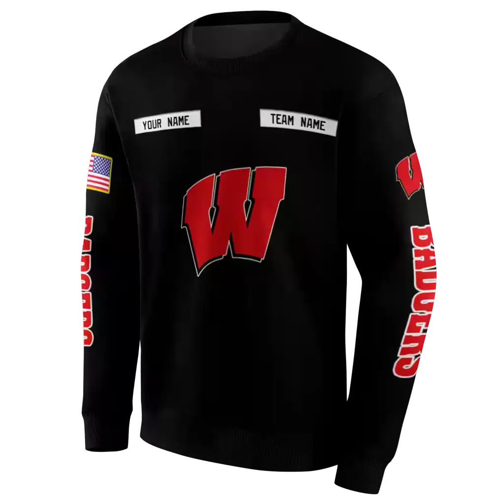 personalized wisconsin badgers punisher skull black hoodie new arrival personalized wisconsin badgers punisher skull black hoodie new arrival