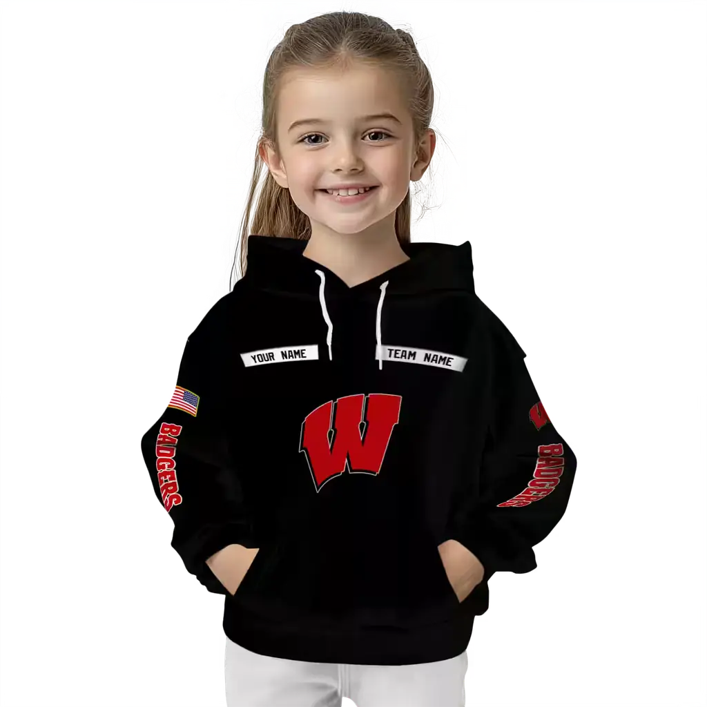 personalized wisconsin badgers punisher skull black hoodie top rated personalized wisconsin badgers punisher skull black hoodie top rated